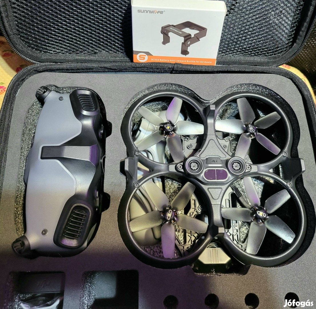 Dji Avata drón fpv combo integra szemüveg rc motion 2 controller táska