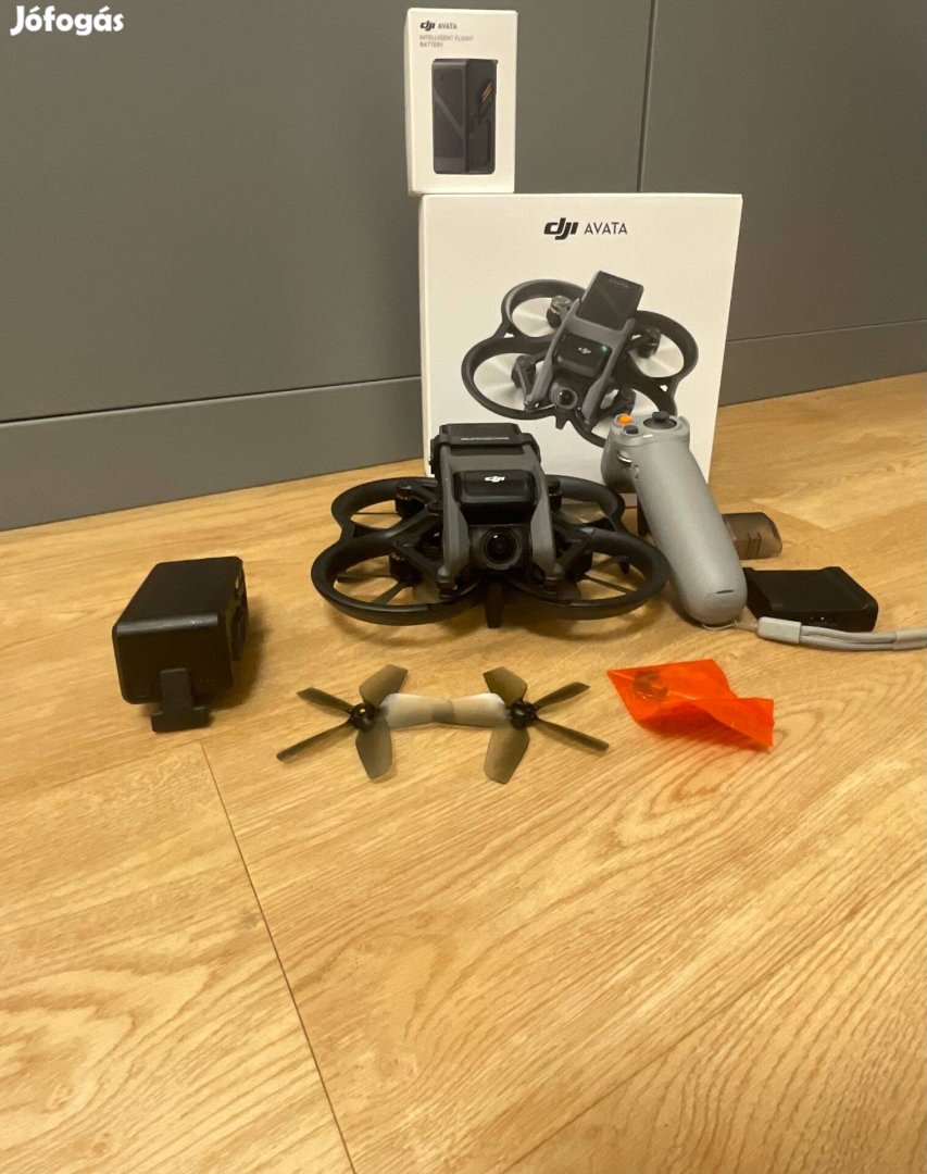 Dji avata + Motion controller + Akumlátor 2 db + DJI CARE