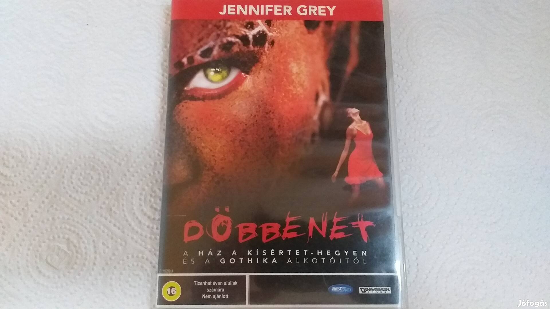 Döbbenet horror/thriller DVD film