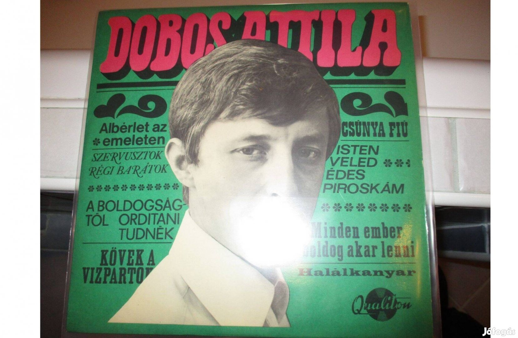 Dobos Attila bakelit hanglemez eladó