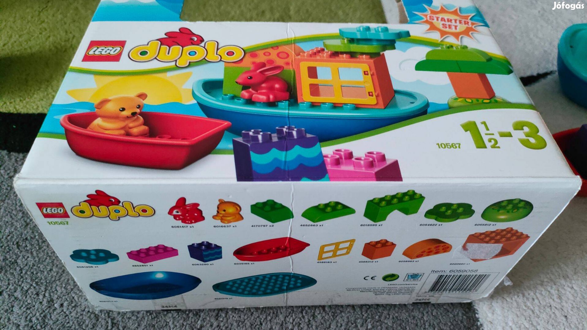 Dobozban, LEGO Duplo többféle eladó 6784 Doboz, logikai fejlesztő 6