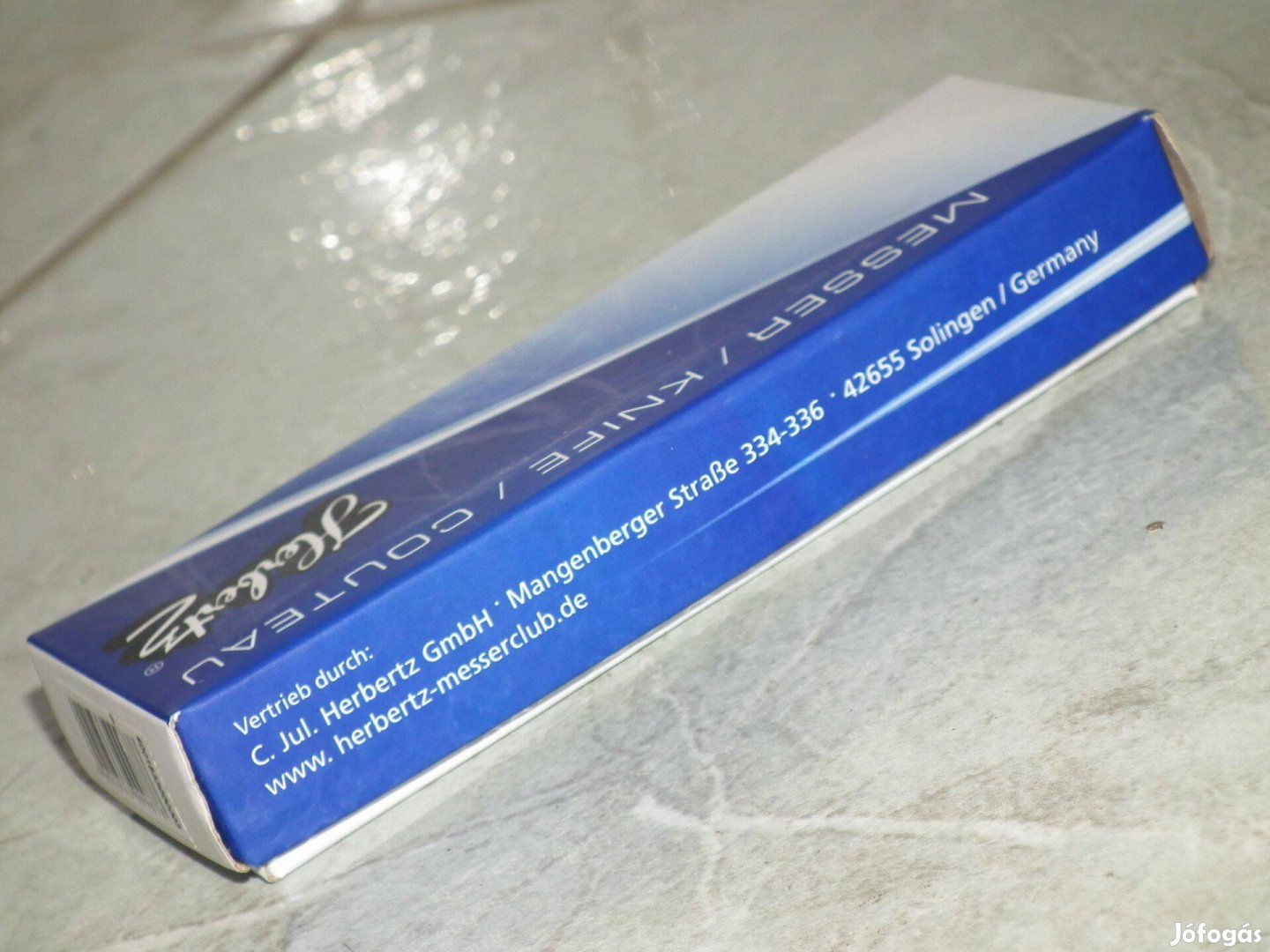 Dobozos Herbertz Solingen kemping kés horgászkés túrakés