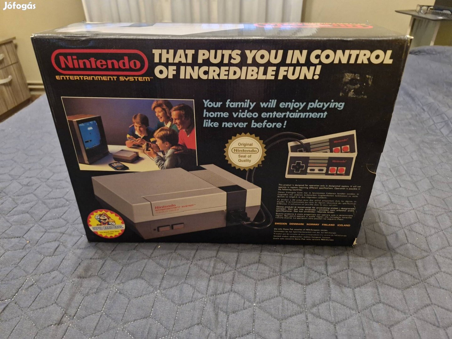 Dobozos Nintendo Nes eladó.