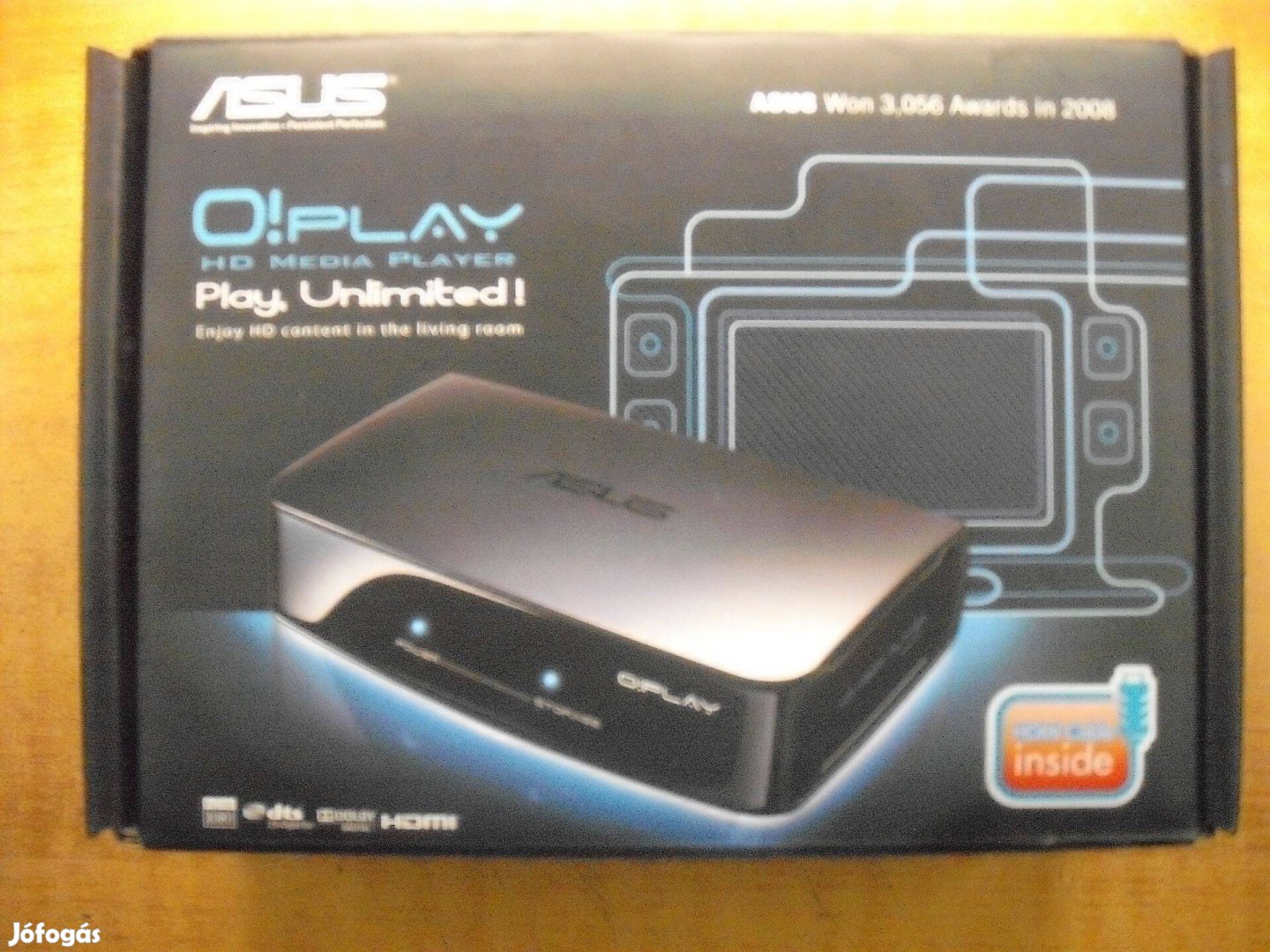 Dobozos! Asus multimédiás lejátszó fillérekért!