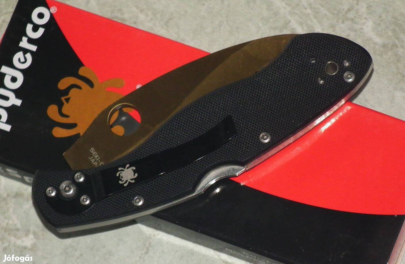 Dobozos új Spyderco Civilian bicska zsebkés