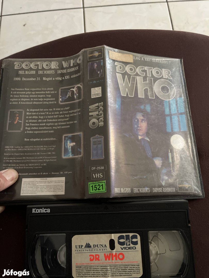Doctor Who scifi vhs