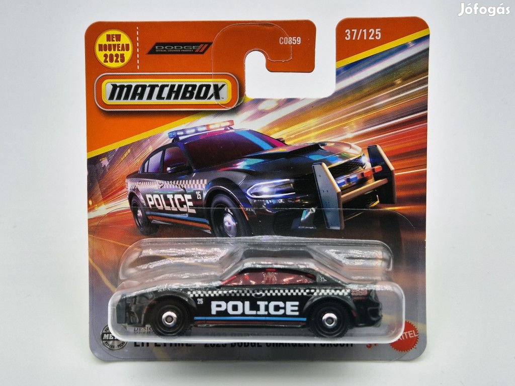 Dodge Charger Pursuit (2023) - 37/125 - bliszteres -  Matchbox - 1:64