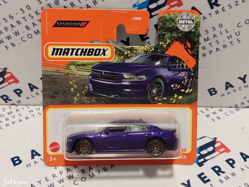 Dodge Charger (2018) - 2021 52/100 - bliszteres -  Matchbox - 1:64