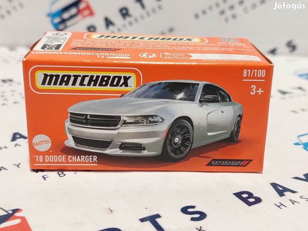 Dodge Charger (2018) - 81/100 -  Matchbox - 1:64