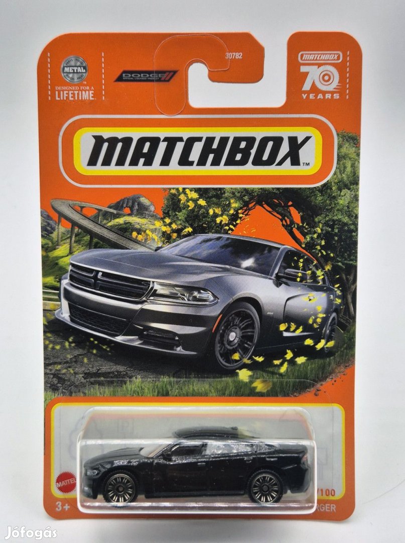 Dodge Charger - 2023 13/100 - hosszú kártyás -  Matchbox - 1:64