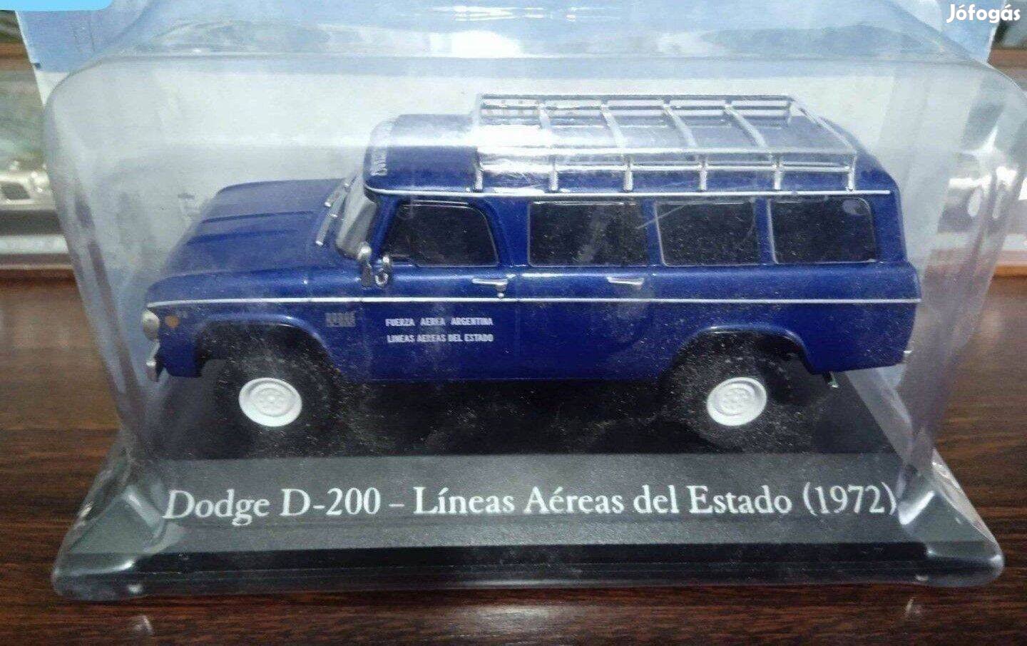 Dodge D-200 kisauto modell 1/43 Eladó