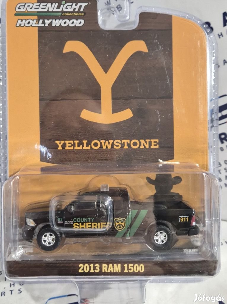 Dodge RAM 1500 (2013) Sheriff - Yellowstone -  Greenlight - 1:64