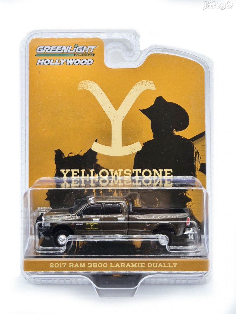 Dodge RAM 3500 Laramie Dually - Yellowstone  -  Greenlight - 1:64