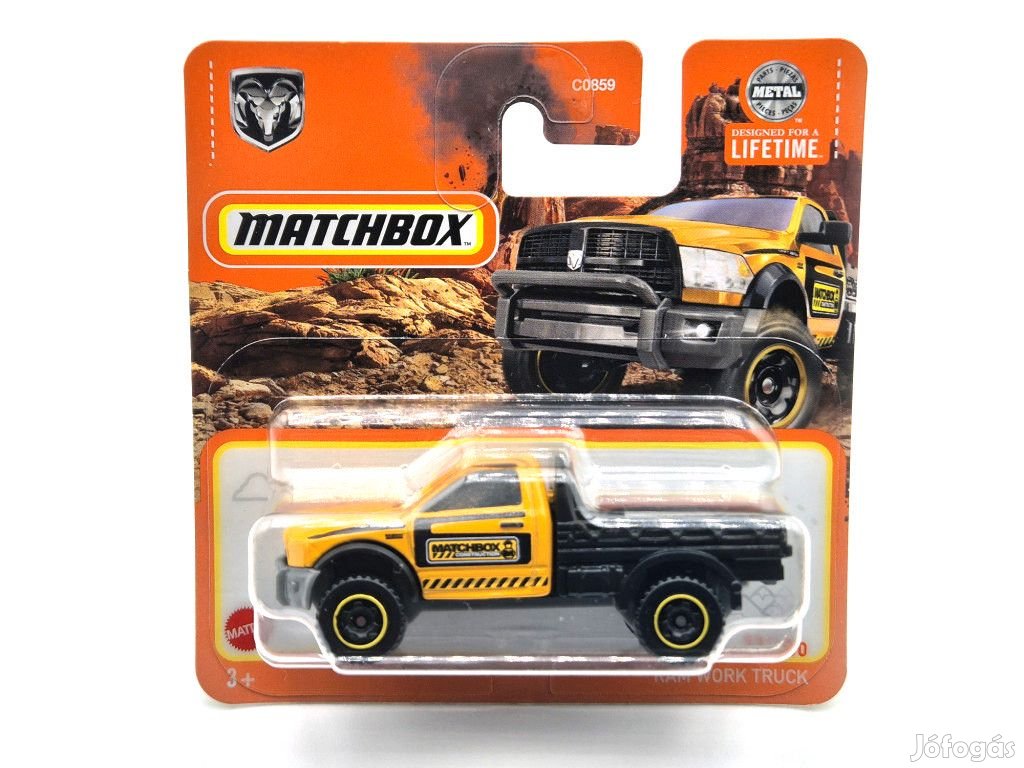 Dodge RAM Work Truck - bliszteres 23/100 -  Matchbox - 1:64