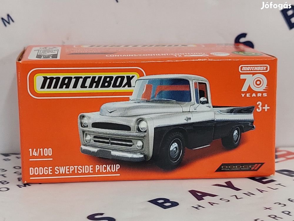 Dodge Sweptside Pickup - 14/100 -  Matchbox - 1:64