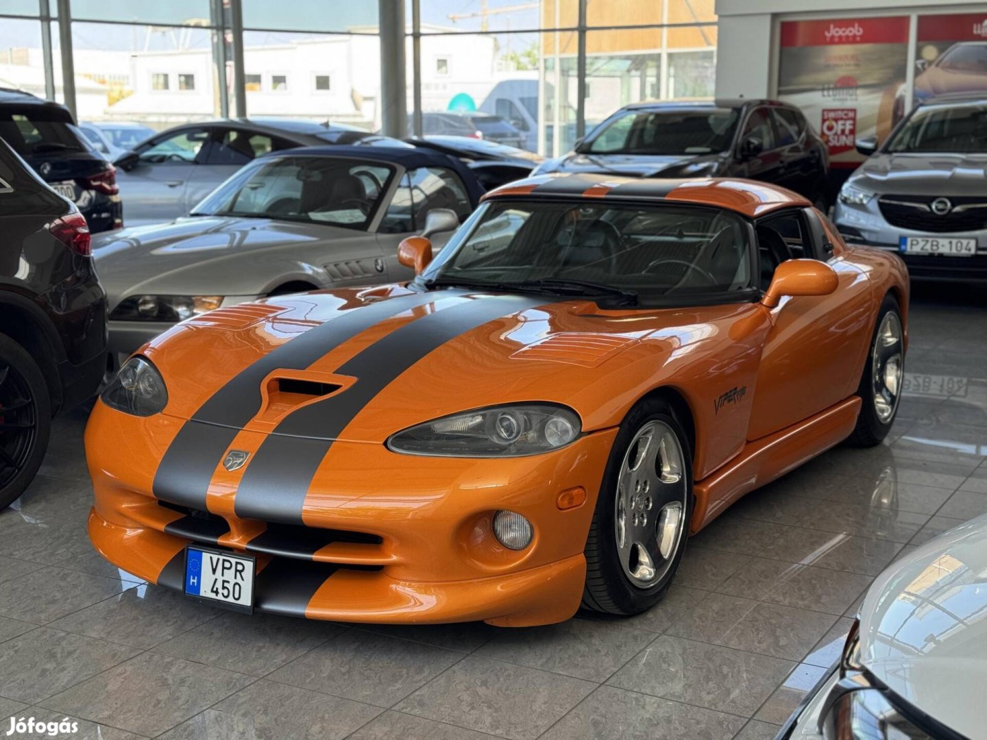 Dodge Viper 8.0 V10 Targa Sérülésmentes.39eKm!