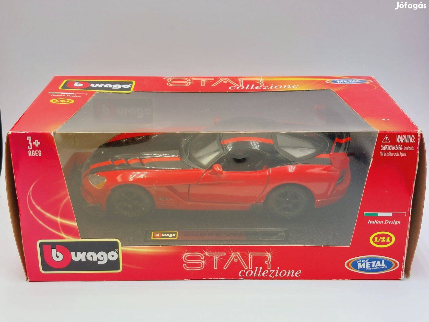 Dodge Viper ACR SRT10 Bburago 1:24 1/24 modellautó