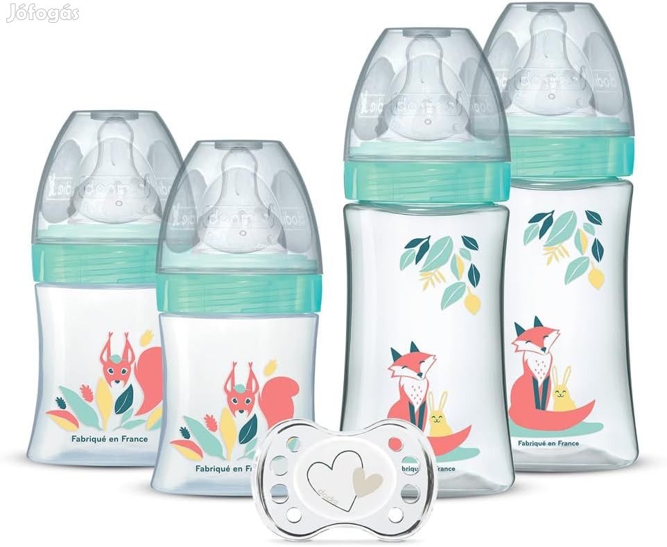 Dodie 4 db-os cumisüveg készlet, OUTLET termék