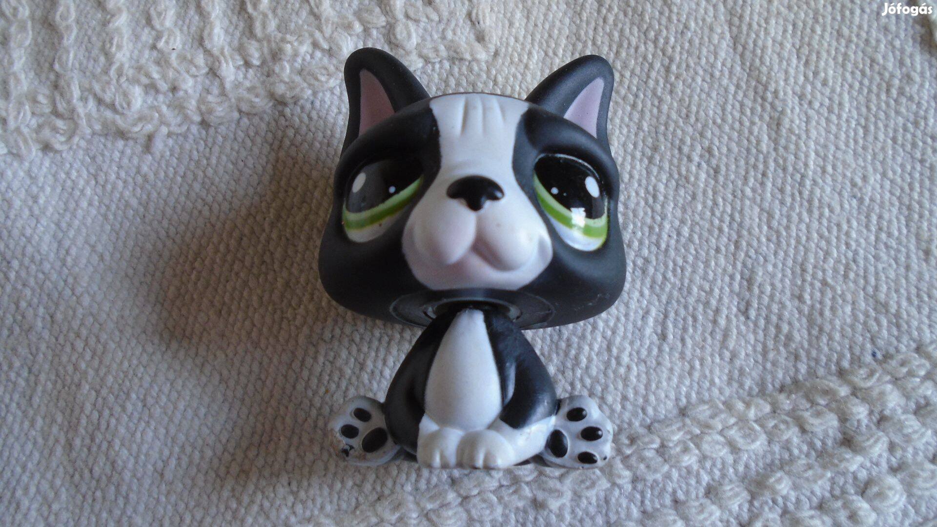 Dog - fekete-fehér színű, eredeti Love Pet figura - újszerű