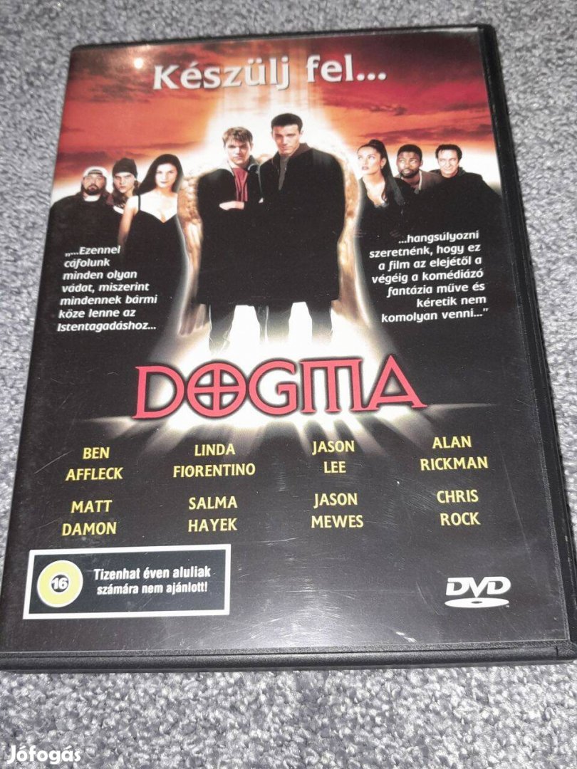 Dogma DVD (1999) Szinkronizált, karcmentes (Ben Affleck, Matt Damon9