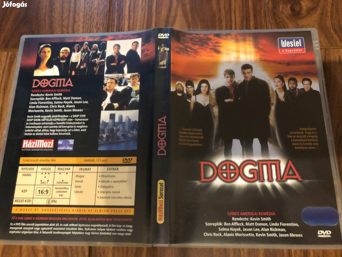 Dogma DVD (karcmentes, Házimozi kiadás, Kevin Smith, Ben Affleck)