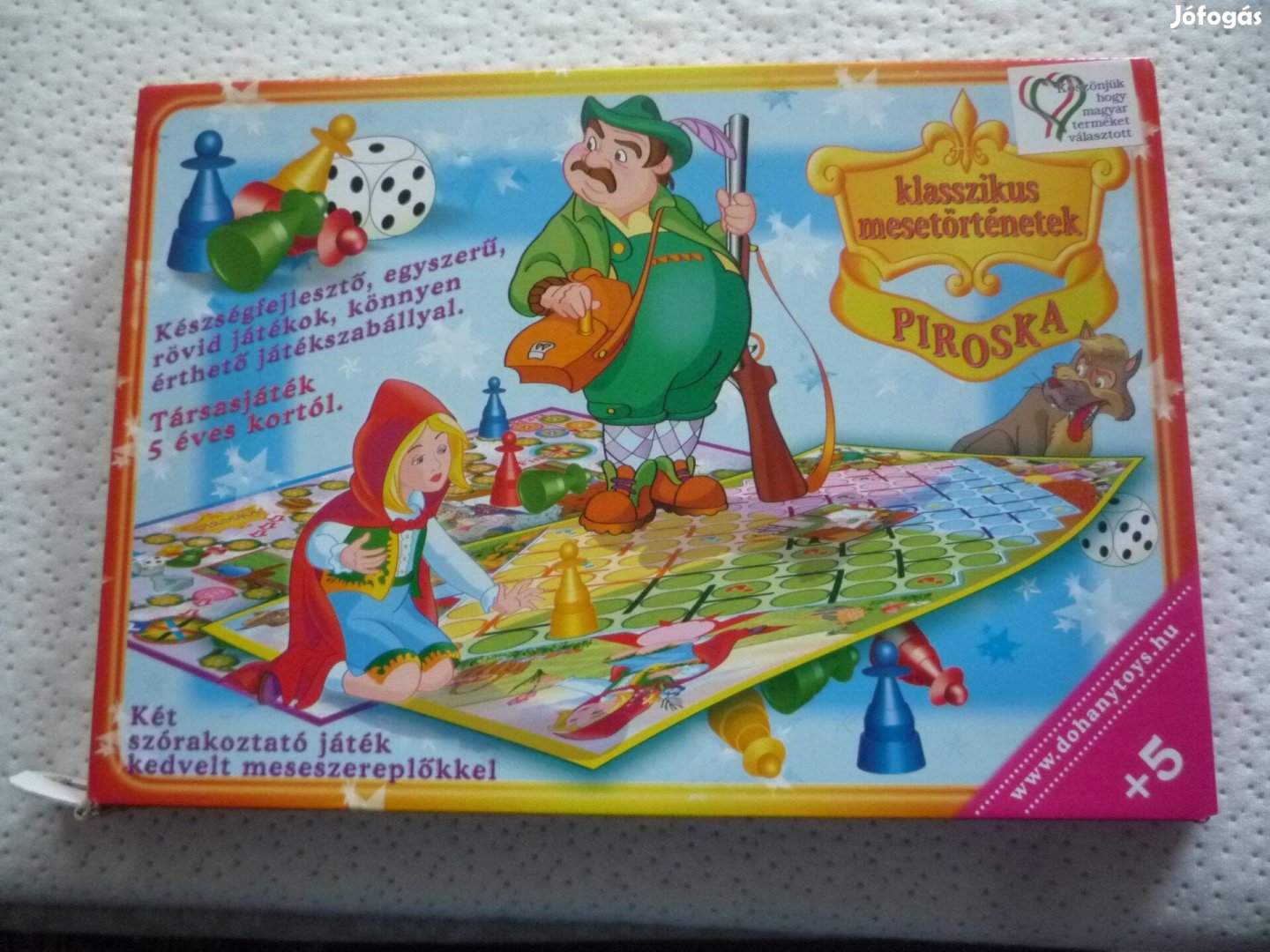 Dohány Toys Piroska és a farkas társasjáték +5