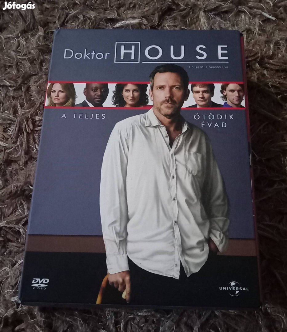 Doktor House 5 évad - díszdoboz 5 dvd