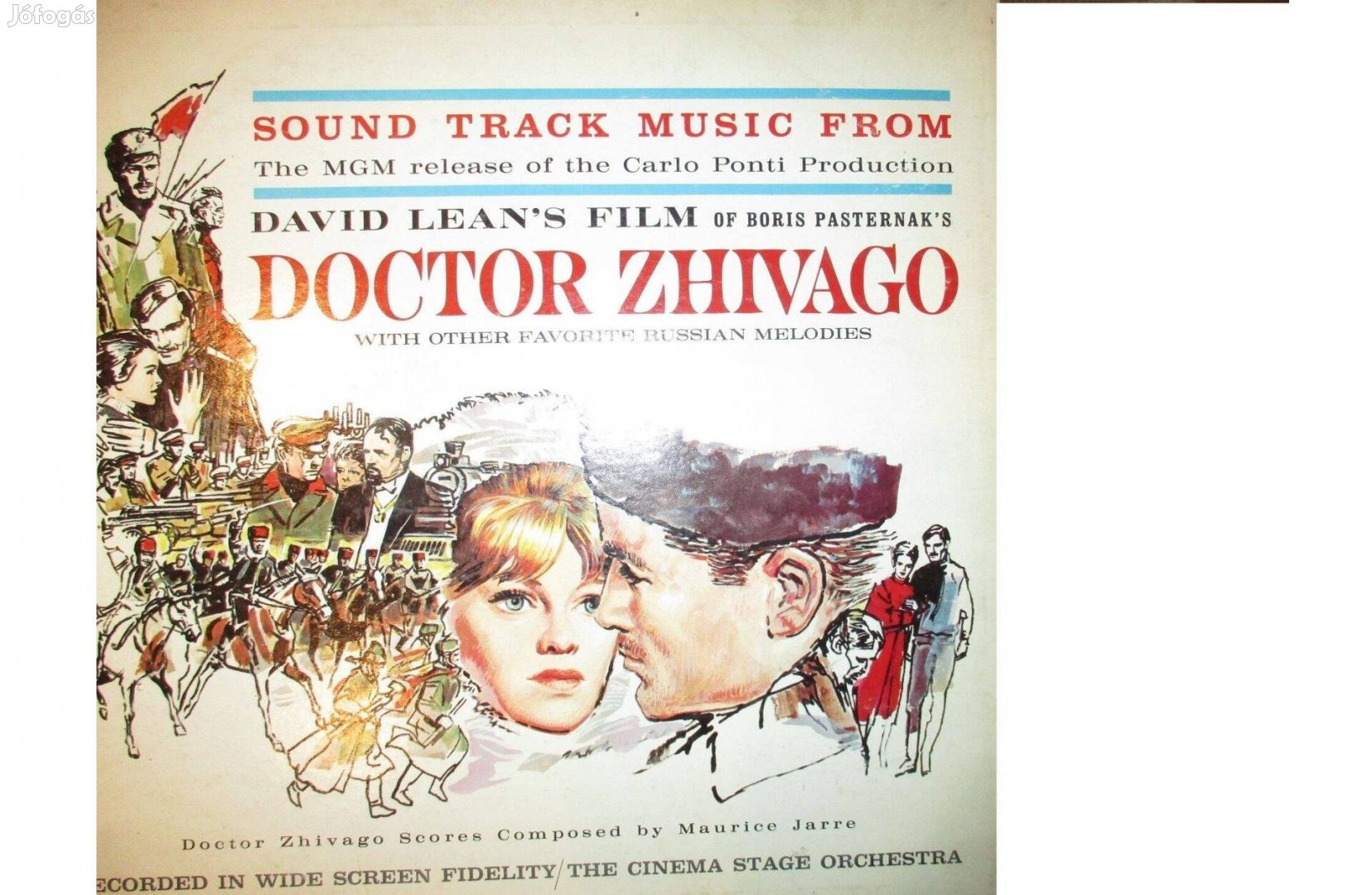 Doktor Zhivago bakelit hanglemez eladó
