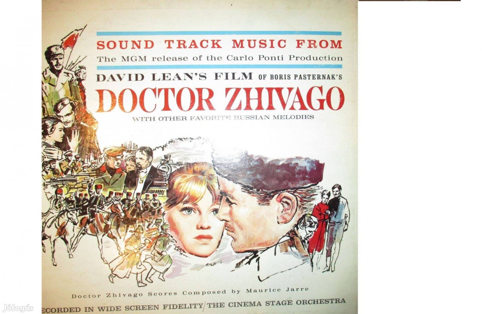 Doktor Zhivago bakelit hanglemez eladó