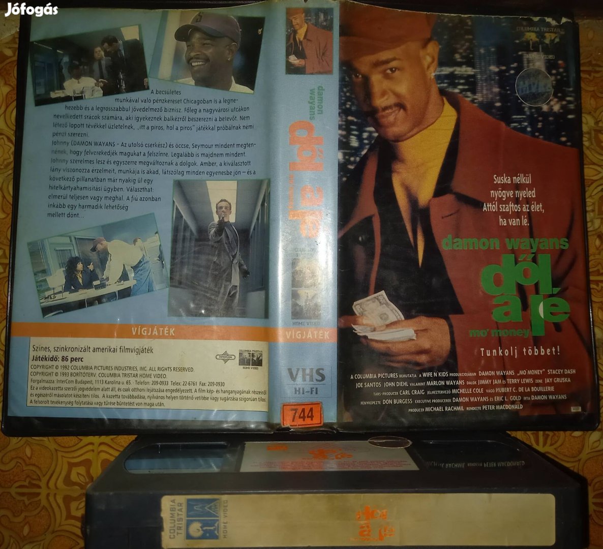 Dől a lé - akció vhs - Damon Wayans - nagytok