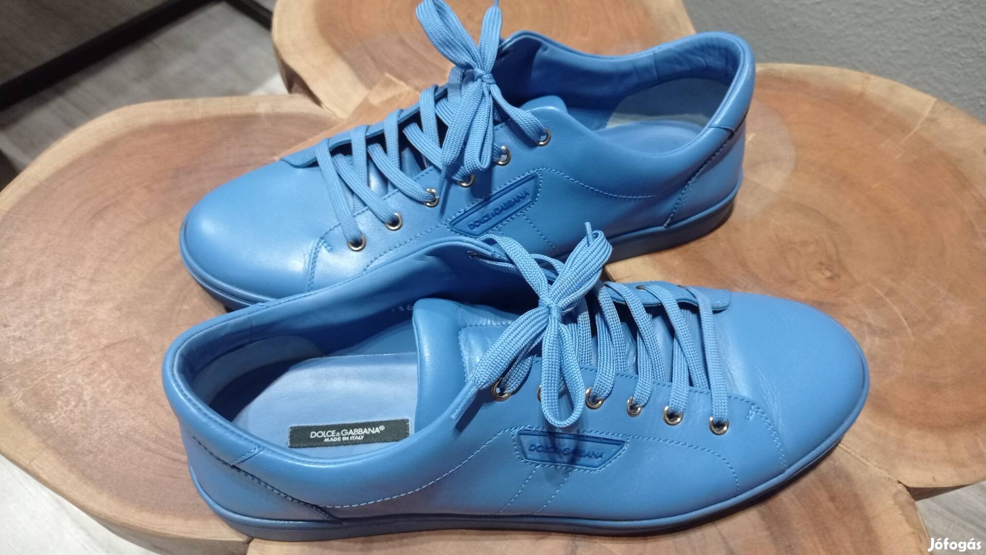 Dolce Gabbana garantáltan eredeti olasz kék designer férfi cipő 45