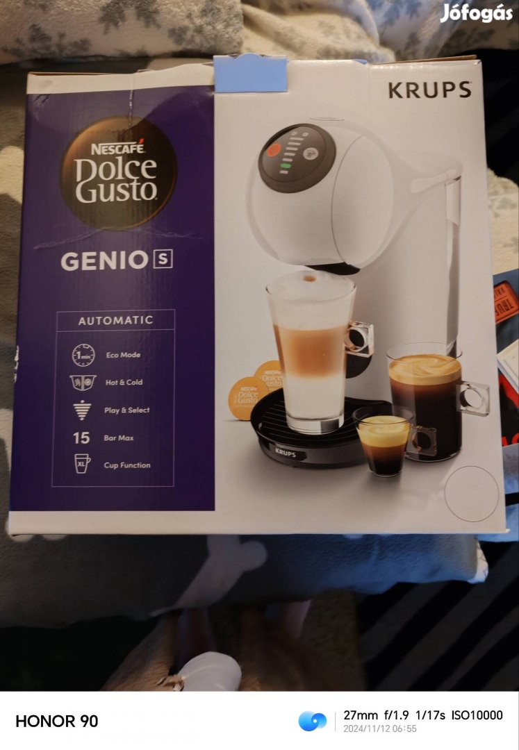 Dolce Gusto Genio S Kapszulás kávéfőző. 