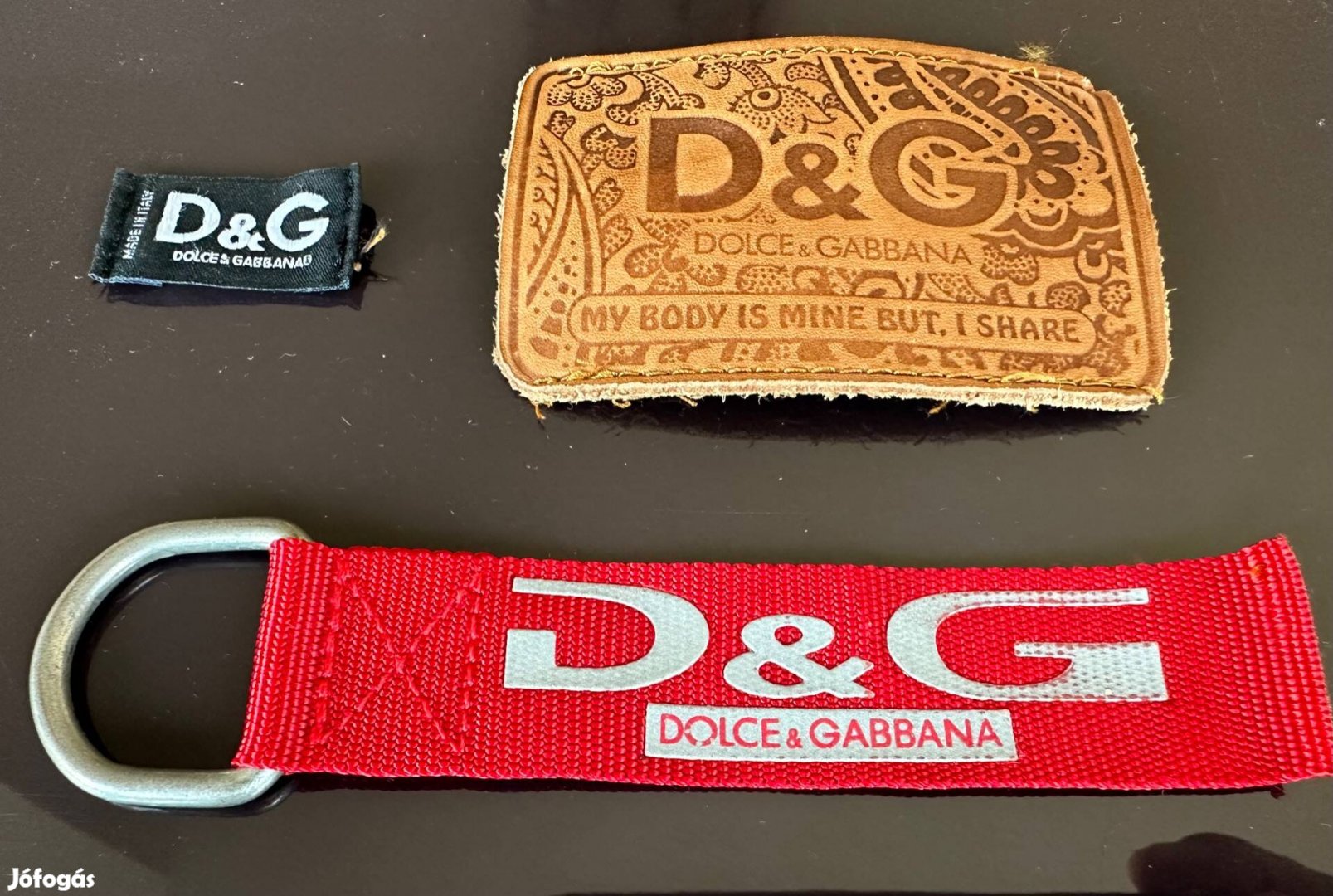 Dolce & Gabbana farmer nadrág turbózás márka feliratok