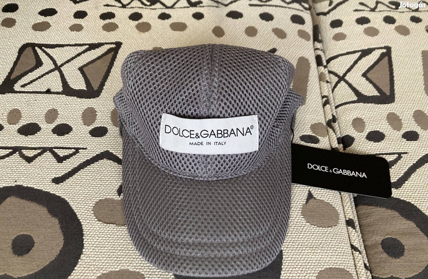 Dolce & Gabbana szürke baseball sapka
