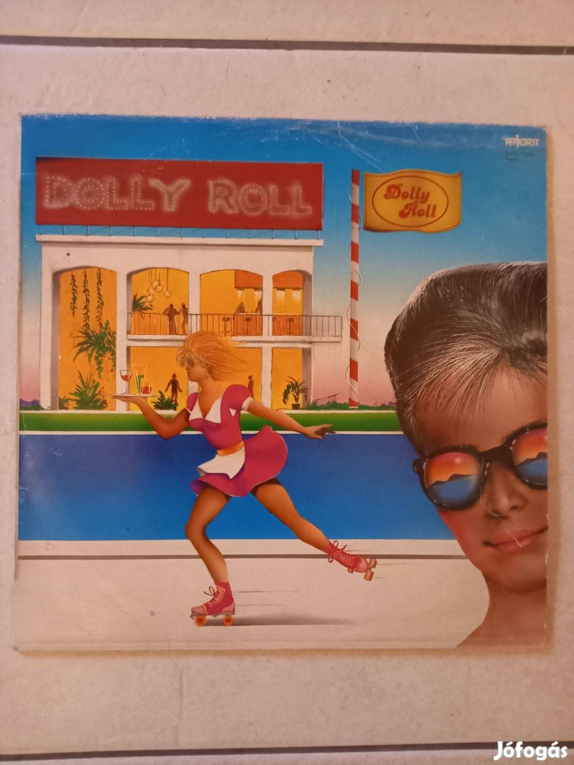 Dolly roll bakelit lemez