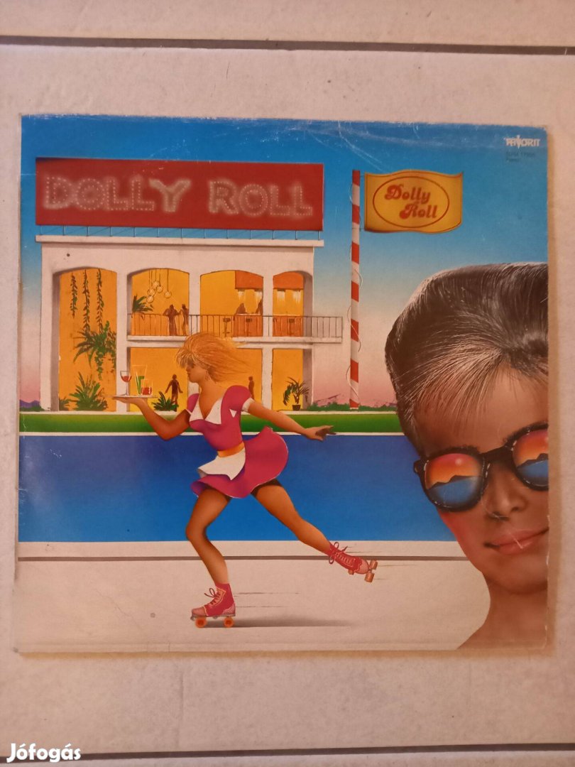 Dolly roll bakelit lemez
