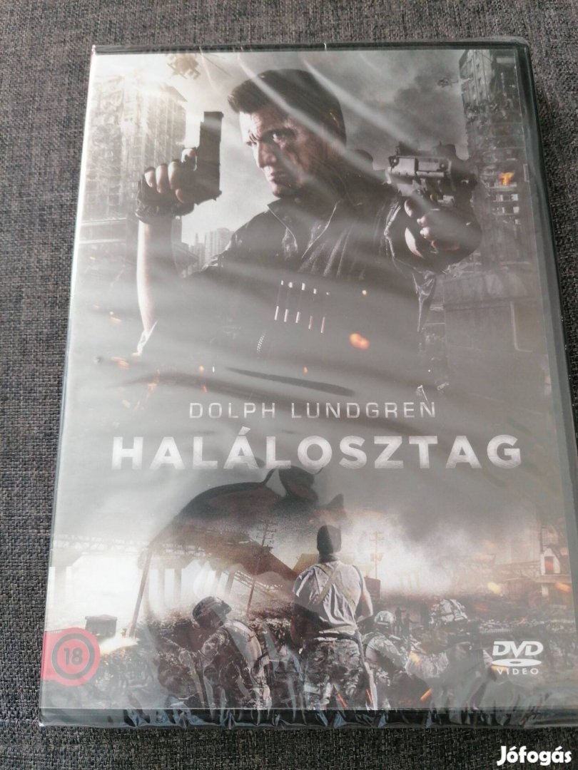 Dolph Lundgren - Halálosztag DVD új, fóliás 