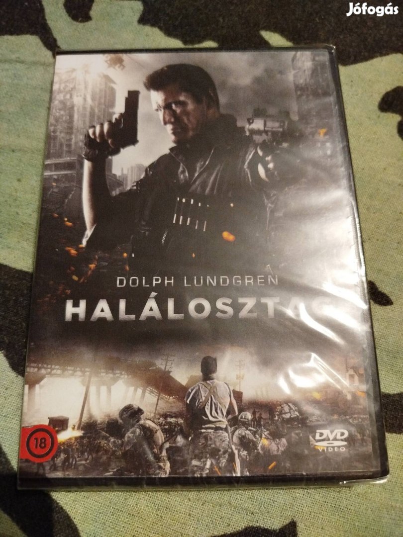 Dolph Lundgren - Halálosztag dvd fóliás