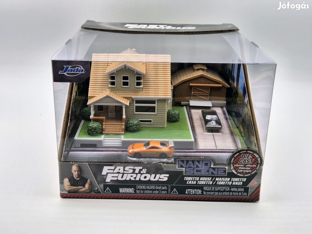 Dom háza dioráma - Fast and Furious - Halálos iramban -  Jada - nano