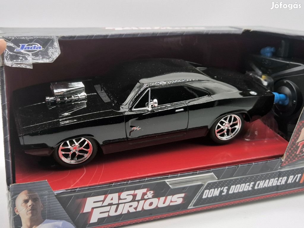 Dom's Dodge Charger R/7 (1970) - RC - távirányítós - Fast & Furious -