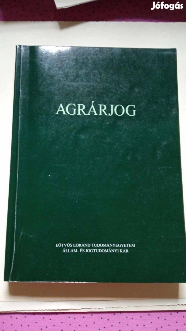 Domé Györgyné Agrárjog 1999.év 500 Ft