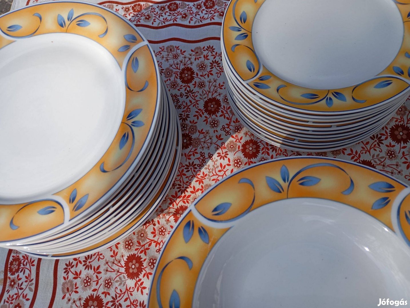 Domestic San Diego 36-os porcelán étkészlet, gépben mosható mikrozható