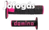 Domino A360 Offroad markolat Fekete / Rózsaszín (zárt végű)