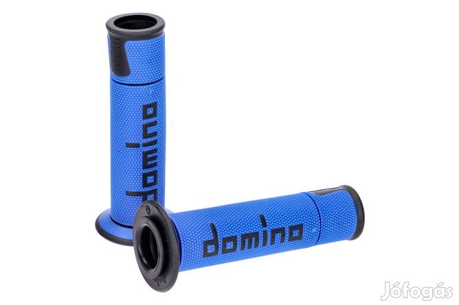 Domino A450 kormány markolat On-Road Racing kék / fekete (nyitott vége