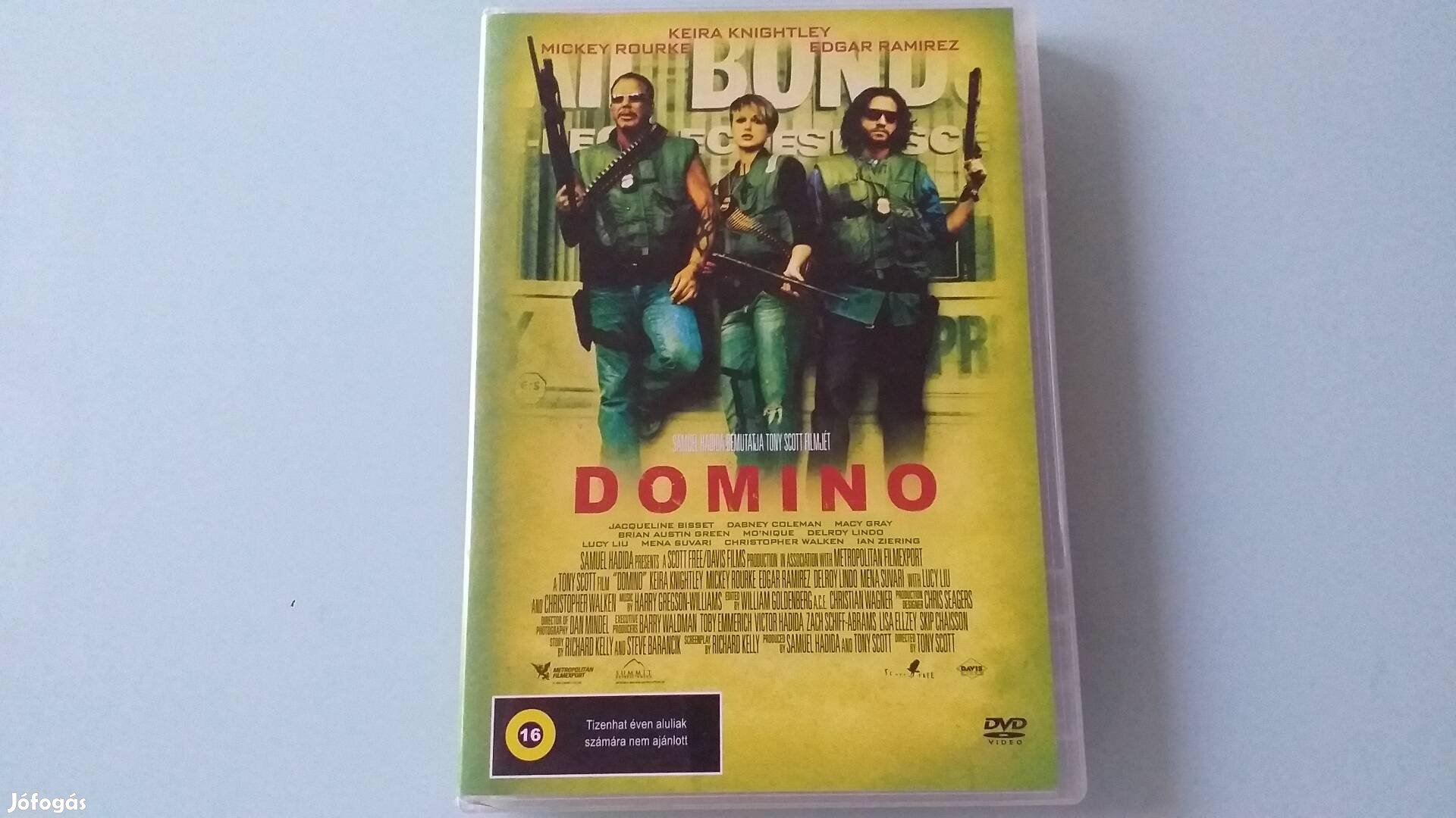 Domino akciófilm DVD-Mickey Rourke