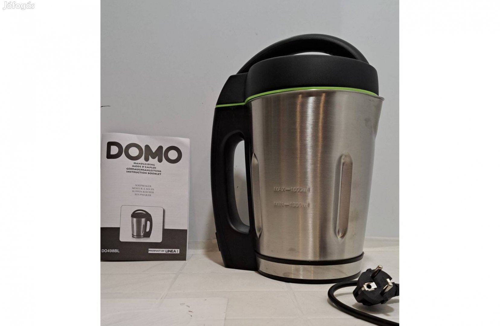 Domo Soupmaker levesfőző+turmix, leves/bébiétel/dzsem/turmix/jég, új