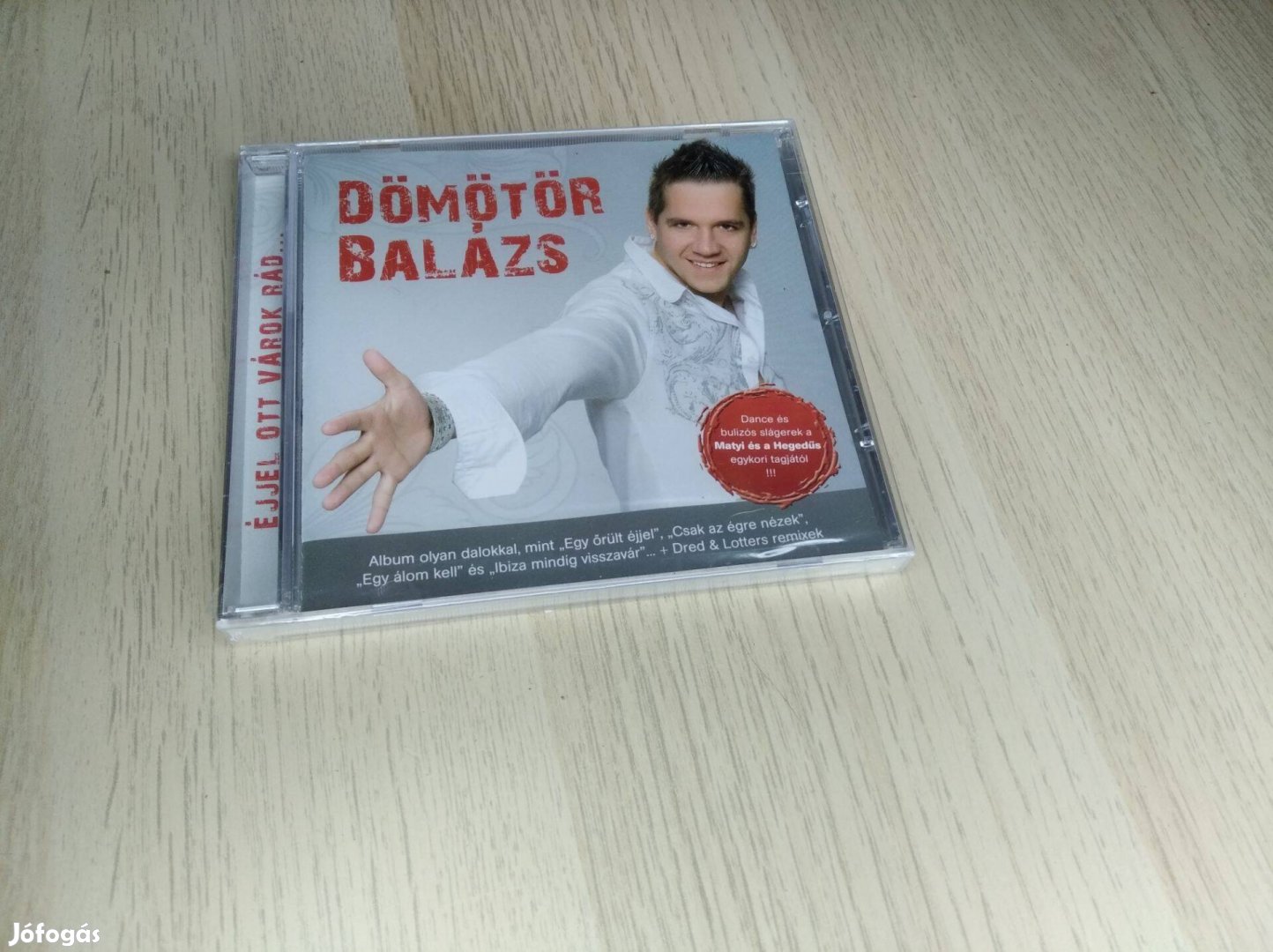 Dömötör Balázs - Éjjel ott várok rád / CD (Bontatlan)