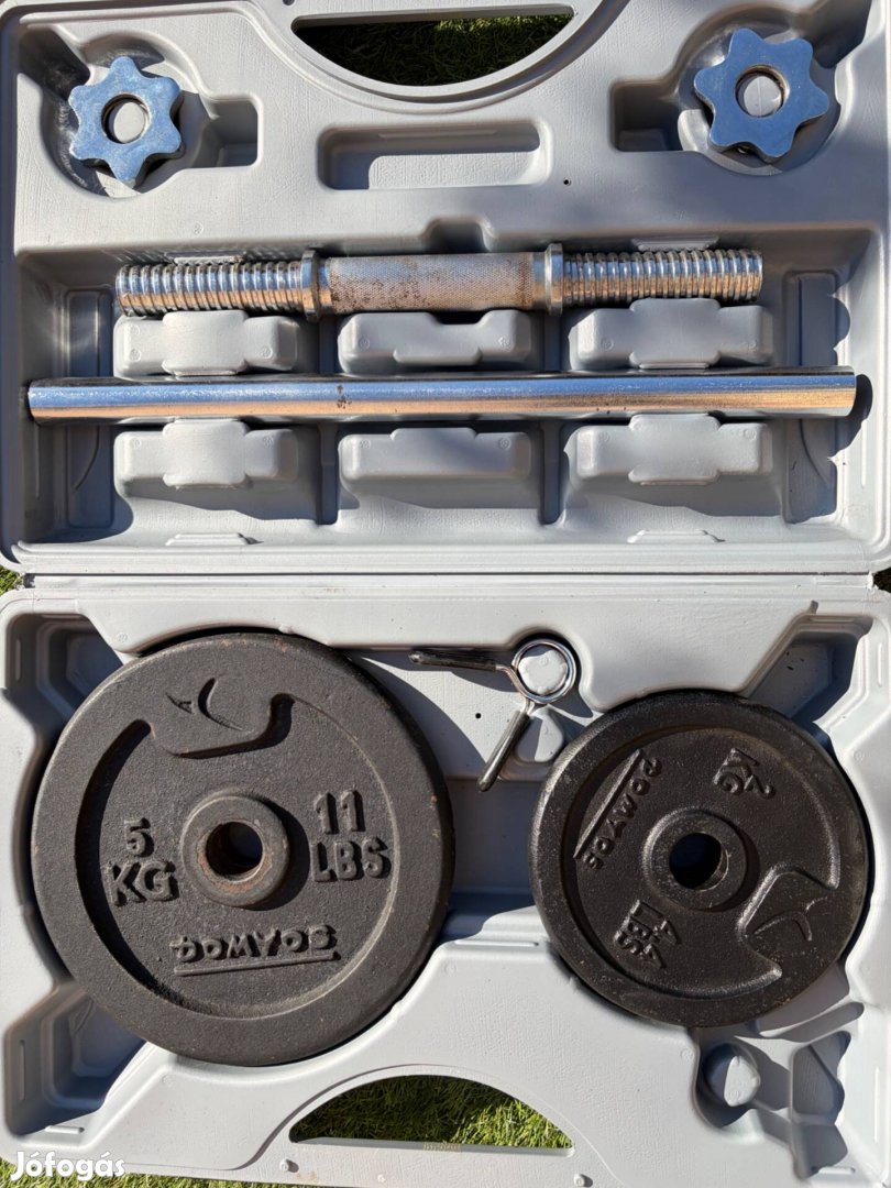 Domyos Kit 30 kg súlyzókészlet