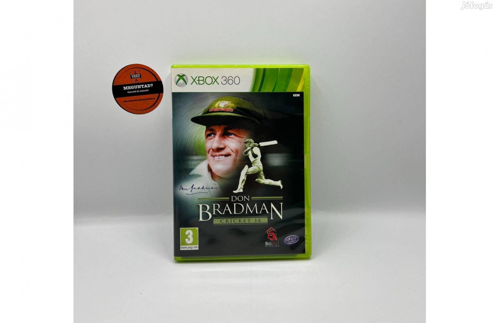 Don Bradman Cricket 14 - Xbox 360 játék, használt