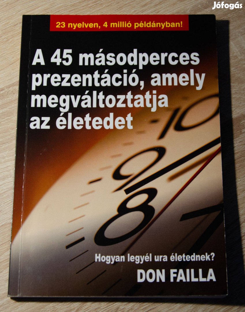 Don Failla - A 45 másodperces prezentáció, amely megváltoztatja az éle